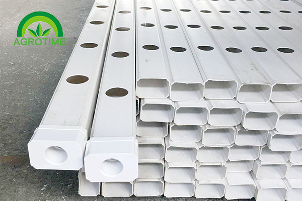 Hydroponic NFT Channel pvc pipes_杭州中悦农业科技有限公司